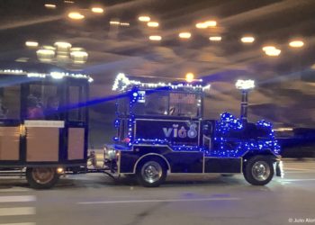La Navidad de Vigo ya es un tren imparable