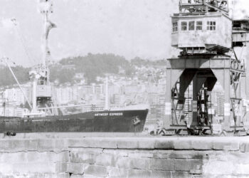 Recordando las grúas del puerto de Vigo