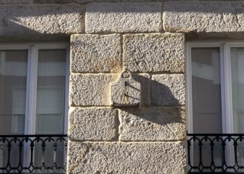 Relojes de sol en la ciudad de Vigo