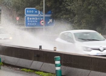 Activado el aviso amarillo por lluvias en Vigo para el viernes y las horas previas a Nochebuena