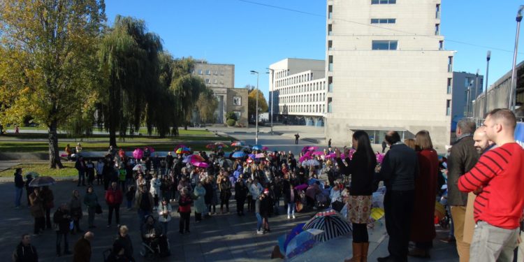 Entidades sociales celebran en Vigo el Día de la Discapacidad con el lema ‘Bajo un mismo paraguas’