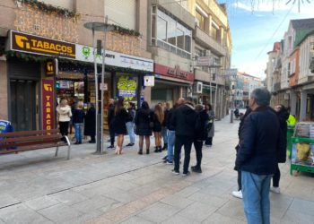 El éxito de La X de la Suerte, la administración de lotería de O Porriño en el ‘top’ que más premios reparte