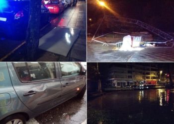 Casi 60 incidencias por inundaciones y desprendimientos: Caballero dice que Vigo “aguantó bien”