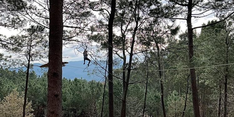 Abre sus puertas Marikiná Park, el ecoparque de aventuras de Vigo: su primer día, al detalle