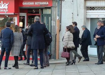 Degustación de las delicias de la ría de Vigo antes de inaugurar Nasas Nigrán