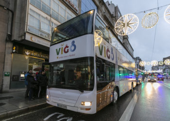 El Nadal Bus regresa para recorrer la Navidad de Vigo: rutas, precios y horarios