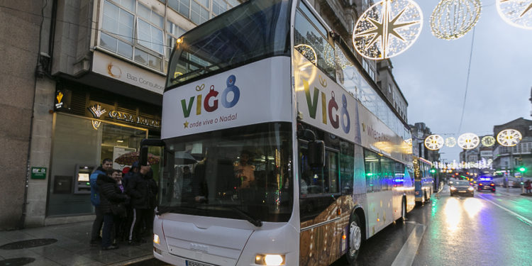 El Nadal Bus regresa para recorrer la Navidad de Vigo: rutas, precios y horarios
