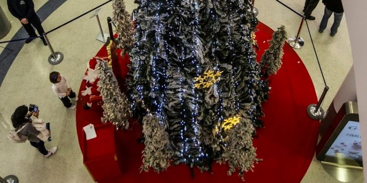 Papá Noel recibirá visitas, con obsequio incluido, durante cinco días en el Gran Vía de Vigo