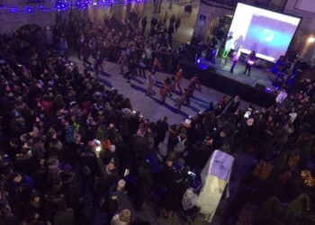 Una «gran carpa» y un traslado para celebrar el Fin de Año pese a la lluvia en O Porriño