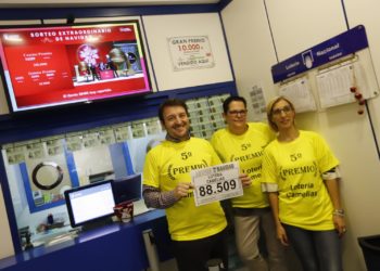 Un quinto premio recae en Vigo: la Lotería de Navidad repite administración en Camelias