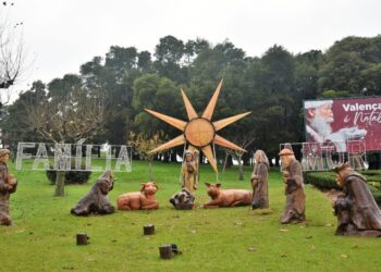 Así es la capital del Belén, la extraordinaria representación navideña a media hora de Vigo