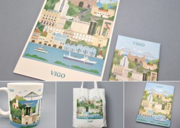 Así es ‘Vigo Panorama’, la nueva colección de regalos para enamorarse (más) de la ciudad
