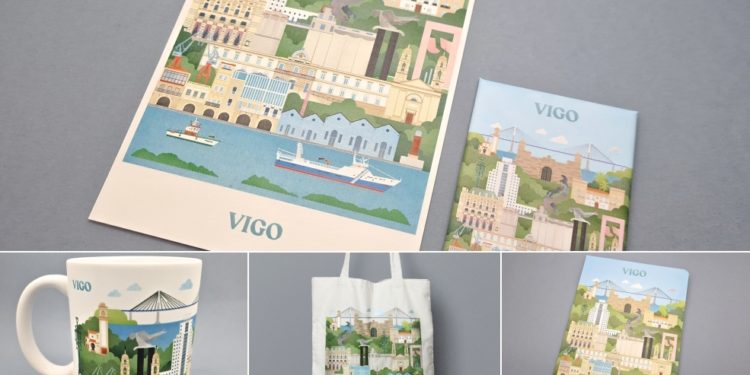 Así es ‘Vigo Panorama’, la nueva colección de regalos para enamorarse (más) de la ciudad