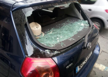 Vigo registró 151 incidencias provocadas por el temporal durante los últimos tres días