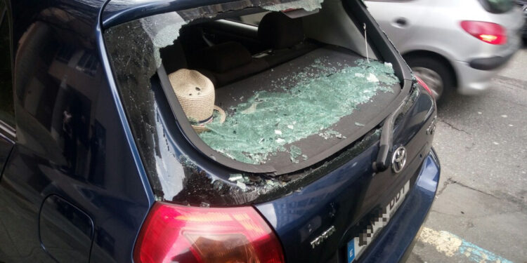 Vigo registró 151 incidencias provocadas por el temporal durante los últimos tres días