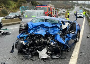 Un equipo de reconstrucción de accidentes analizará las causas del siniestro mortal en Salvaterra de Miño
