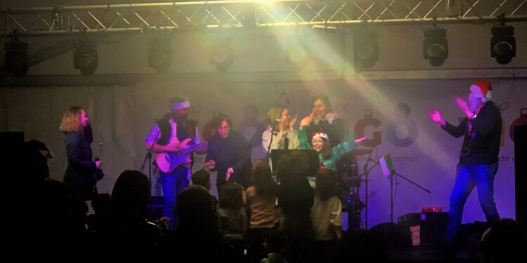 Actuaciones populares en la Navidad viguesa