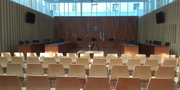 La macrosala de juicios de Ciudad de la Justicia de Vigo acogerá su primera vista este martes
