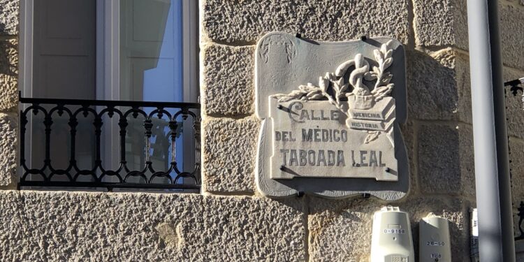 Placas de las calles de Vigo