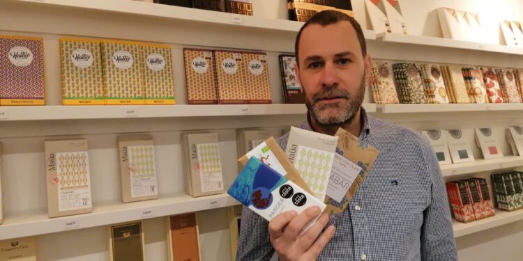 La primera tienda de chocolate artesano de Vigo: catas de chocolate, tabletas de autor e infinidad de sabores