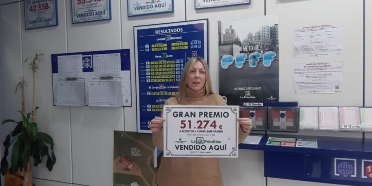 La Primitiva reparte un premio de segunda categoría en Baiona