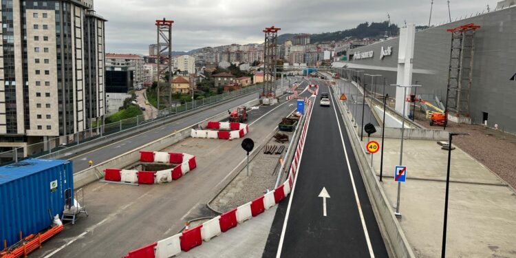 La obra del ascensor Halo también dejará al centro de Vigo sin entrada desde la AP-9