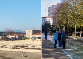 Vigo pide la bandera azul para la playa de Bouzas y para la Vía Verde