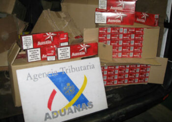 Juicio contra 17 personas por la incautación de 15.000 cajetillas de tabaco de contrabando en Vigo