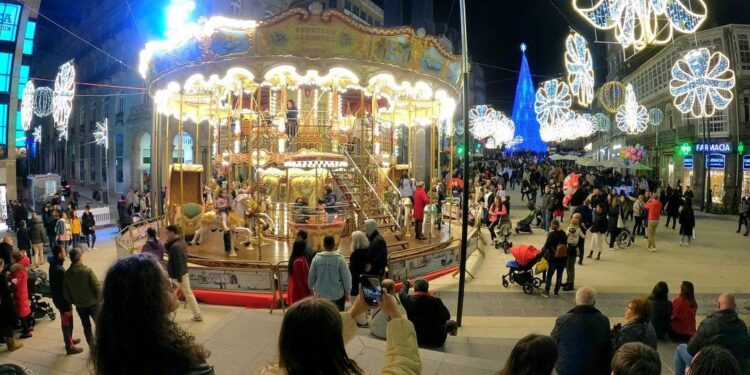 Vigo apagará sus luces de Navidad el 15 de enero tras pedirlo la hostelería, el comercio y los hoteles