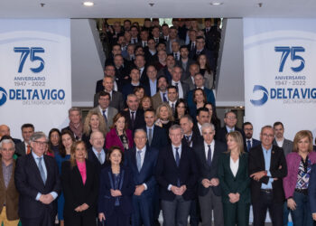 Delta celebra 75 años “llevando el nombre de Vigo por todo el mundo” y con la mirada puesta en el futuro