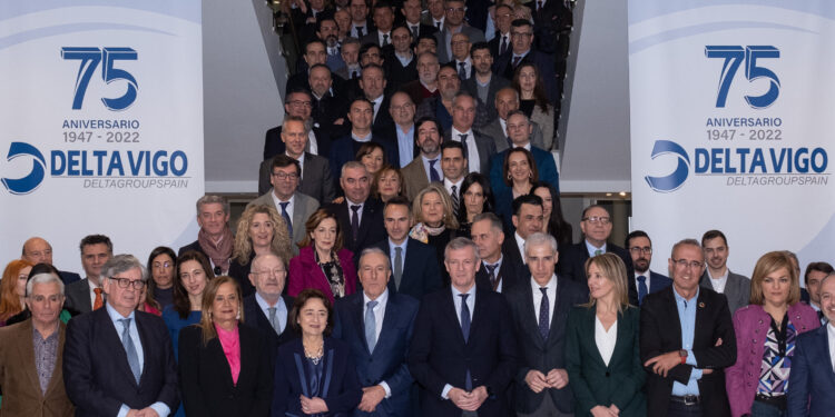 Delta celebra 75 años “llevando el nombre de Vigo por todo el mundo” y con la mirada puesta en el futuro