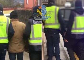 Dos detenidos por la Policía Nacional y la Guardia Civil en Cangas por vender droga en sus domicilios