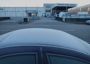 Las temperaturas más bajas en dos años dejan heladas en Vigo; O Porriño y Ponteareas, bajo cero