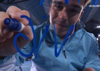 El mensaje del tenista Martín de la Puente en el Open de Australia que maravilla a Abel Caballero