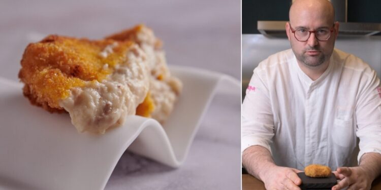 Los secretos de la candidata a mejor croqueta del mundo que se sirve en Vigo: “Tiene que tener mordida”