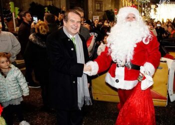 Vigo entra en la recta final de sus luces de Navidad tras registrar «datos apoteósicos» de afluencia