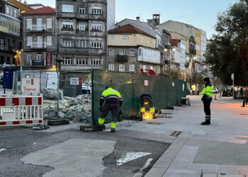 Vuelven las excavaciones al Paseo de Alfonso XII para definir el trazado del túnel a Torrecedeira