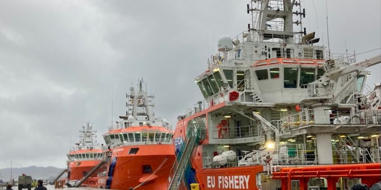 La Agencia Europa de Pesca fleta en Vigo tres patrulleras para mejor la efectividad de su actividad