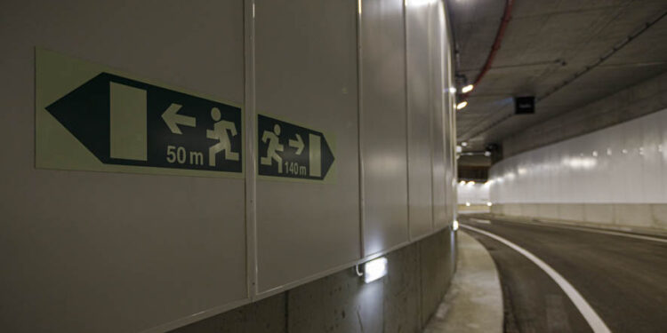 El nuevo túnel de Lepanto sufre su primer corte de tráfico