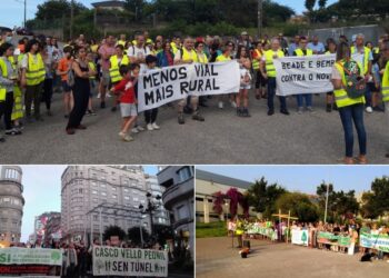 Plataformas cidadás de Vigo convocan unha protesta conxunta co lema “Vigo somos todxs”