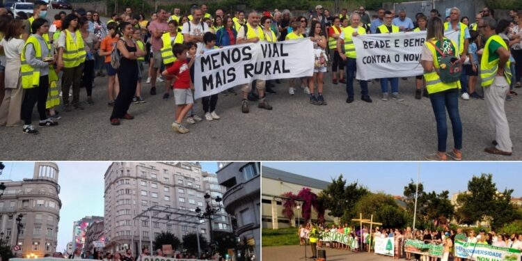 Plataformas cidadás de Vigo convocan unha protesta conxunta co lema “Vigo somos todxs”