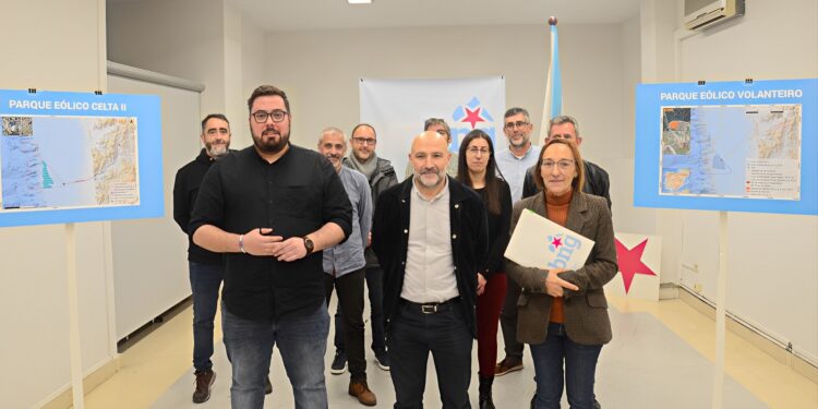 El BNG avanza una ofensiva contra los parques de eólica marina en Galicia y en favor del sector pesquero