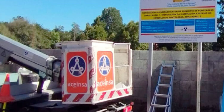Las emisiones de CO2 se desploman en cinco parroquias de Ponteareas con la renovación de su iluminación