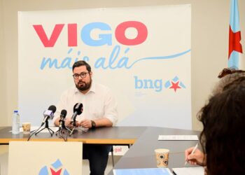 El concejal del BNG presenta las bases del programa del partido