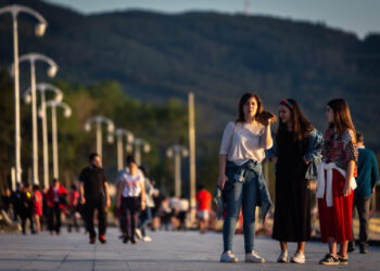 Vigo recibe con los brazos abiertos un fin de semana de sol y temperaturas de hasta 20 grados