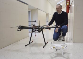 La UVigo lidera un proyecto para usar drones en el mantenimiento de parques eólicos marinos