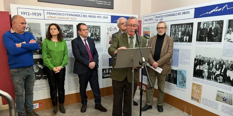 A Casa Galega da Cultura acolle a mostra ‘Francisco Fernández del Riego, 1913-2010. Letras Galegas 2023’