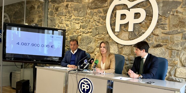 El PP cifra en 4.100 millones la “deuda histórica” del Gobierno con Vigo y ve “ridículos” los ataques a la Xunta