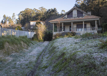 La borrasca ‘Juliette’ deja en Vigo las temperaturas más bajas de los dos últimos inviernos