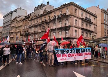 Firmado el convenio de Comercio Metal de la provincia de Pontevedra tras numerosas huelgas y movilizaciones